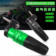 KAWASAKI For Ninja400 Z400 Ninja Z 400 2017-2023 Motorcycle Accessories Pads Exhaust Sliders Crash