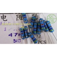 1/ 2 WATT 47K OHM RESISTOR CONTENTS 12 PCS