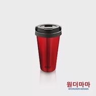 韓國WONDER MAMA 480ml酒紅不鏽鋼保溫杯(含蓋)