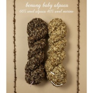 Baby alpaca yarn - alpaca yarn - teddy yarn