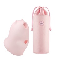 SISTALK 小怪獸魔吻-惡魔先生 + 59S LED紫外線消毒袋 P22(粉)