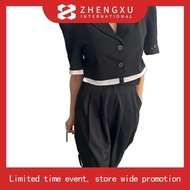 FLOMORS - ROM CROPPED TOP BLACK