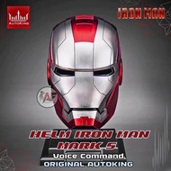 Iron Man Helmet 1:1 Mark 5 Voice Command Original AutoKing & Mark 50 Original Mechahead