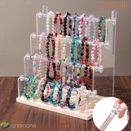 ANEMONE Detachable Jewelry Holder, 2/3/4/5 Tier Space Saving Acrylic Jewelry Display Stand, Vintage 