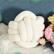 [ColaxiefMY] Knot Pillow Ball Handmade Decoration Soft Aesthetic Round Throw Pillow Cushion