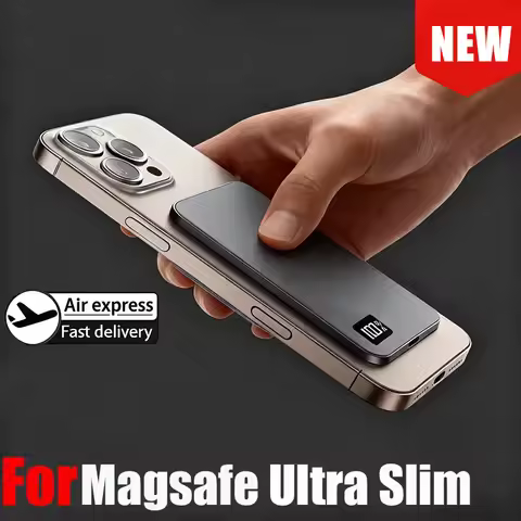 Magnetic Power Bank 15W Wireless Fast Charging Portable External Battery Type-C for Magsafe Powerban
