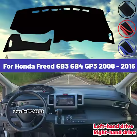 High Quality For Honda Freed GB3 GB4 GP3 2008-2016 Car Dashboard Cover Mat Sun Shade Avoid Light Pad