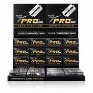 PRO 500 Hi-Tech Steel Platinum Shaving Blade ( 20 Tucks x 5 Blades)