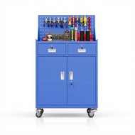 Sturdy Duty Metal Storage Cabinet Lockable Tool Organizer Adjustable Shelves Suitable for Garage Wor
