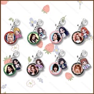 ST3 Hearts2Hearts Acrylic Keychain CARMEN Pendant JIWOO Cartoon Bags Accessories Stars Peripheral TS