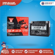 aki honda revo yuasa motor ytz 5 s lokal