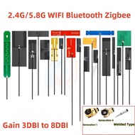 5Pcs/Lot 2.4G 5G 5.8G Dual Frequency Dengan Papan Lembut FPC Terbina Dalam Wifi Bluetooth PCB Patch 