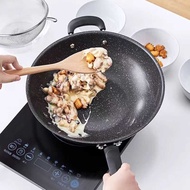 Medical Stone Non-Stick Pan Wok Household Multifunctional Induction Cooker Wok Frying Pan Gas Gas Un