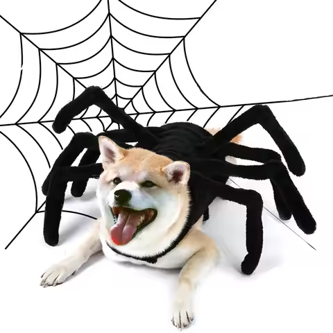 Halloween Funny Spider Costume Creative Cat Dog Clothes for Small Medium-sized Dog Clothings Hallowe