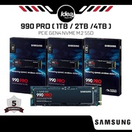 SAMSUNG 990 PRO | 1TB / 2TB / 4TB | UP TO 7450MB/S READ SPEED / 6900MB/S WRITE SPEED | PCIE GEN4 NVM