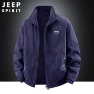 JEEP SPIRIT | เสื้อโค้ทฝ้ายหนาใส่ได้สองด้าน