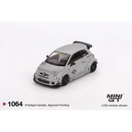 Ready Stock MINIGT 1064 1: 64 Abarth Abarth 595 LBWK Abas Alloy Car Model i
