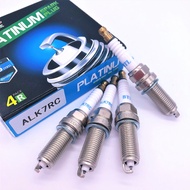 ALK7RC บีทีแอล Sparkplug หัวเทียนเข็ม เครื่องดูโอ้ DUAL VVTI (แพ็ค 4 หัว) เทียบ SC20HR11 FXE20HR11 ILKAR7B11 TOYOTA ALL NEW ALTIS 1ZR 2ZR 3ZR Yaris 1.2L 13-17 NISSAN MARCH TIDA SIENTA