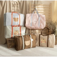 Korean Bear Baby Diaper Bag Large Capacity Kindergarten Quilt Storage Bag Mommy Travel Luggage Bag Korean Bear Baby Diaper Bag Large Capacity Kindergarten Quilt Storage Bag Mommy