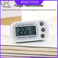 FOCUS Fridge Thermometer Anti-humidity High Accuracy IPX3 Waterproof Electronic Magnetic Fridge Temperature Meter for Home