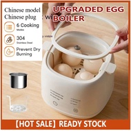 Electric Egg Boiler Egg Cooker 200W 4 Egg Boiler Capacity Automatic Quickly Cooked Multifunctional E