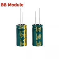 63v2200uf High Frequency Low Resistance In-Line Electrolytic Capacitor 2200UF 63V Size 18X35MM