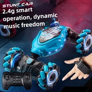 Gesture Sensing RC Stunt Car, Gesture Sensing Twist Car, Remote Control Toys for Christmas Birthday 