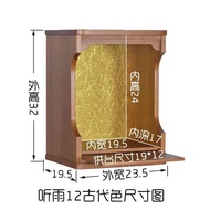 [48H Shipping] Easy to Install Buddha Cabinet Altar Buddha Cabinet Home God Cabinet Wealth God Cabin