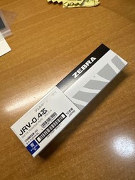 ZEBRA 0.4mm藍色筆芯 ｜JRV-0.4芯｜BIOTUBE in SARASA CLIP 0.4 濃墨啫喱筆｜原子筆芯