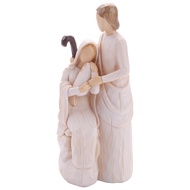 P.K.YO- Statues Jesus Catholic Religious Figurine Home Decor for Home Nativity Scene Christmas Gift
