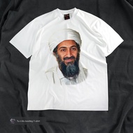 ✨พร้อมส่ง✨ เสื้อยืดแนววินเทจ ลายบินลาดิน Osama bin laden