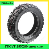 10 Inch Tire 255X80 Off-road Studded Snow Tires For Zero 10x Kugoo M4 Speedyway 4 Electric Scooter A
