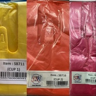 Plastic bag for filling plastic cups 1 cup, 2 cups, 3 cups