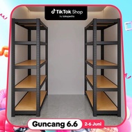 MA(4-8) 6-layer metal rack steel rack boltless rack cargo storage rack metal rack durable steel rack