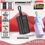 Pineng PN-739SPD 20000mAh Powerbank Super Mini Power Bank Original Pineng PowerBank PN-739PD PN739 P
