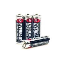 (Bundle of 3) Eveready Carbon Zinc AAA Battery Batteries 4AAA 15AU (LR03, E91) No Card