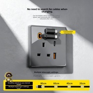 ZHUOLESHI | New Type-C Fast Charging 13A Power Socket with Extension Cord