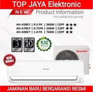 AC SHARP 1/2PK/SHARP AC 1/2PK BARU BERGARANSI