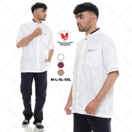  Baju Koko Putih Katun Terbaru / Kemeja Koko Pria Premium