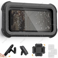 LP-6 STM🔥QM Shower Phone Holder Waterproof 480° Rotation, Adjustable Mirror/Wall Mount Phone Holder for Shower Bathroom