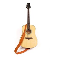 Cowhide Electric Guitar Strap Padded Shoulder Guitar Strap Bass Strap Ukulele Hook Strap Musical Instrument Accessory Strap