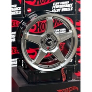 HOTWHEELS HW-01 ｜ 16x7.0JJ 4x100 ET 40｜DIAMOND BLACK