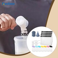 [Koolsoo] 42x Protein Powder Travel Container Set Zip Bags Reusable Multipurpose Organizer Zip Pouch