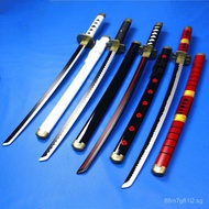 Bamboo Sword cosplay Props Tai Sword Original Pattern One Piece Short Zoro Sword Three Blades Unshar