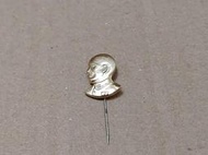 【老徽章 胸章 紀念章】蔣中正頭像 蔣介石 先總統蔣公 第1~5任總統 民國64年逝世 插針型式(MS088)