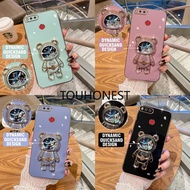 Casing Xiaomi Mi 5X Case Xiaomi Mi A1 Cassing Xiaomi Mi CC9 Pro Cases Xiaomi Mi 6X Cover Xiaomi Mi A2 Case Xiaomi 12 Lite Case Xiaomi 11T Pro Case Xiaomi 12T pro Case Xiaomi 13 Civi 2 Case Silicone Liquid Quicksand Astronaut Bracket Stand Phone Case