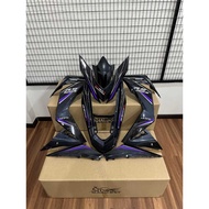 BODY COVER KIT RS150 V1 | RS150 (3) PURPLE | CRYSTAL GREY / RED | BLACK / CRYSTAL GREY / CRYSTAL WHI