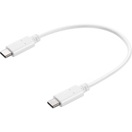 "(1.5m) Sandberg USB-C Charge Cable 0.2 m USB C Cable 0.2 m White – USB Cables (0.2  m, USB C, USB C