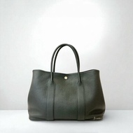 JS0036-Hermes 黑色Negonda皮 Garden Party 36