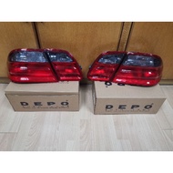 DEPO -TAIWAN TAIL LAMP MERCEDES W210  (00-02) FACELIFT(SMOKE)